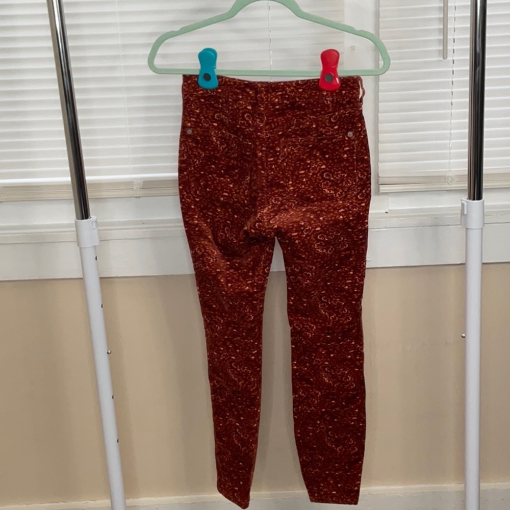 Pilcro Patterned High Rise Skinny Corduroy Pants - Picture 6 of 13